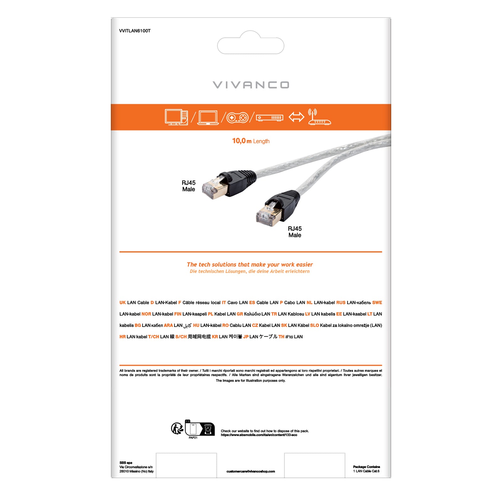 Cavo di rete CAT6