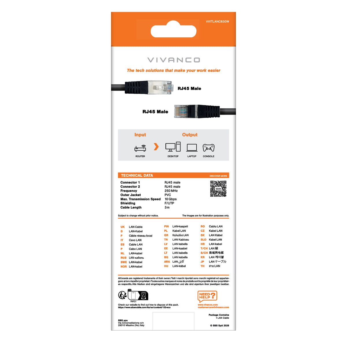 Cat 6 Netzwerkkabel
