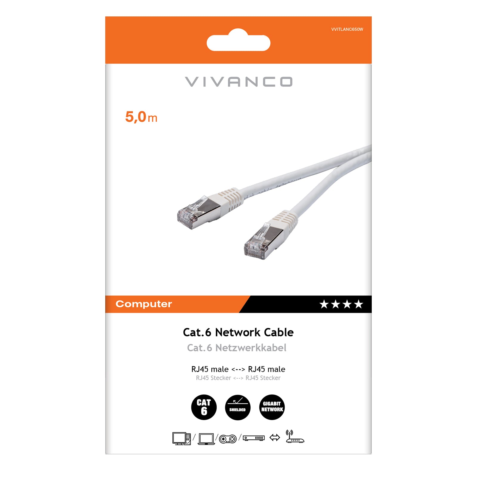 Cavo di rete cat 6