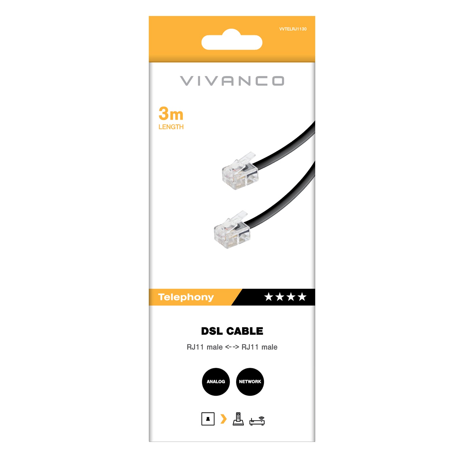 Cavo di collegamento RJ11
