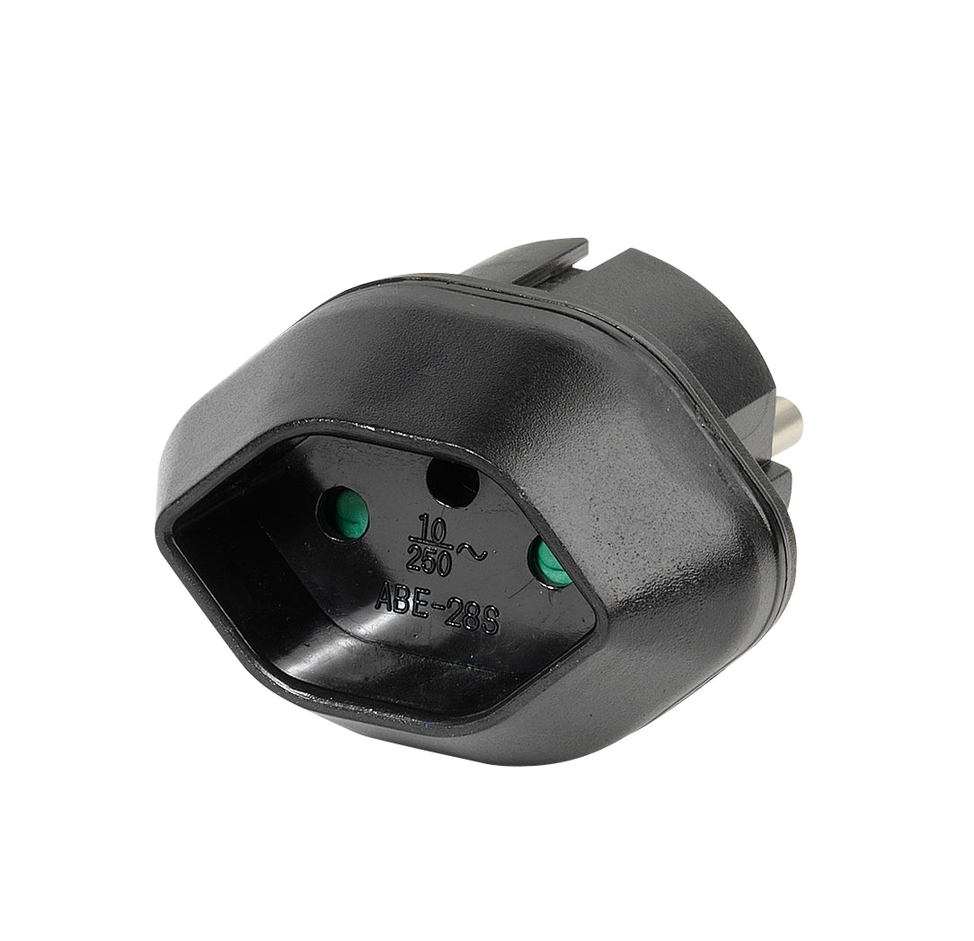 Travel plug from CH to Schuko