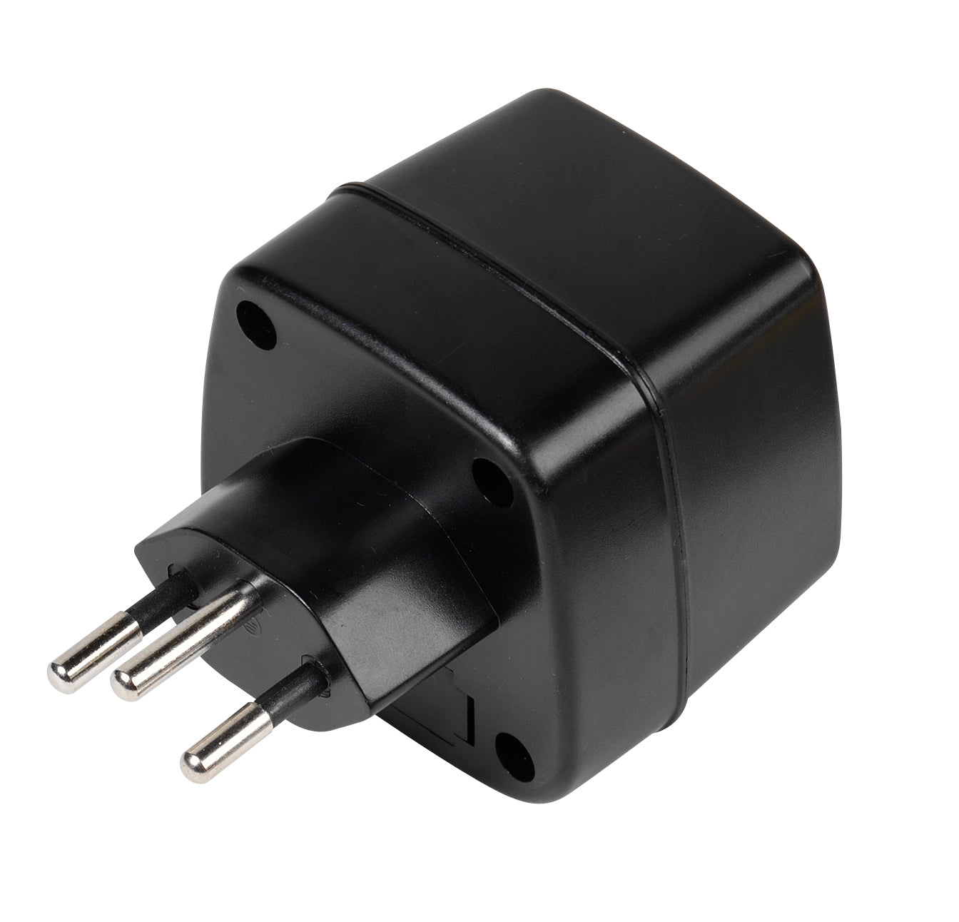 Travel plug from Schuko plug to CH