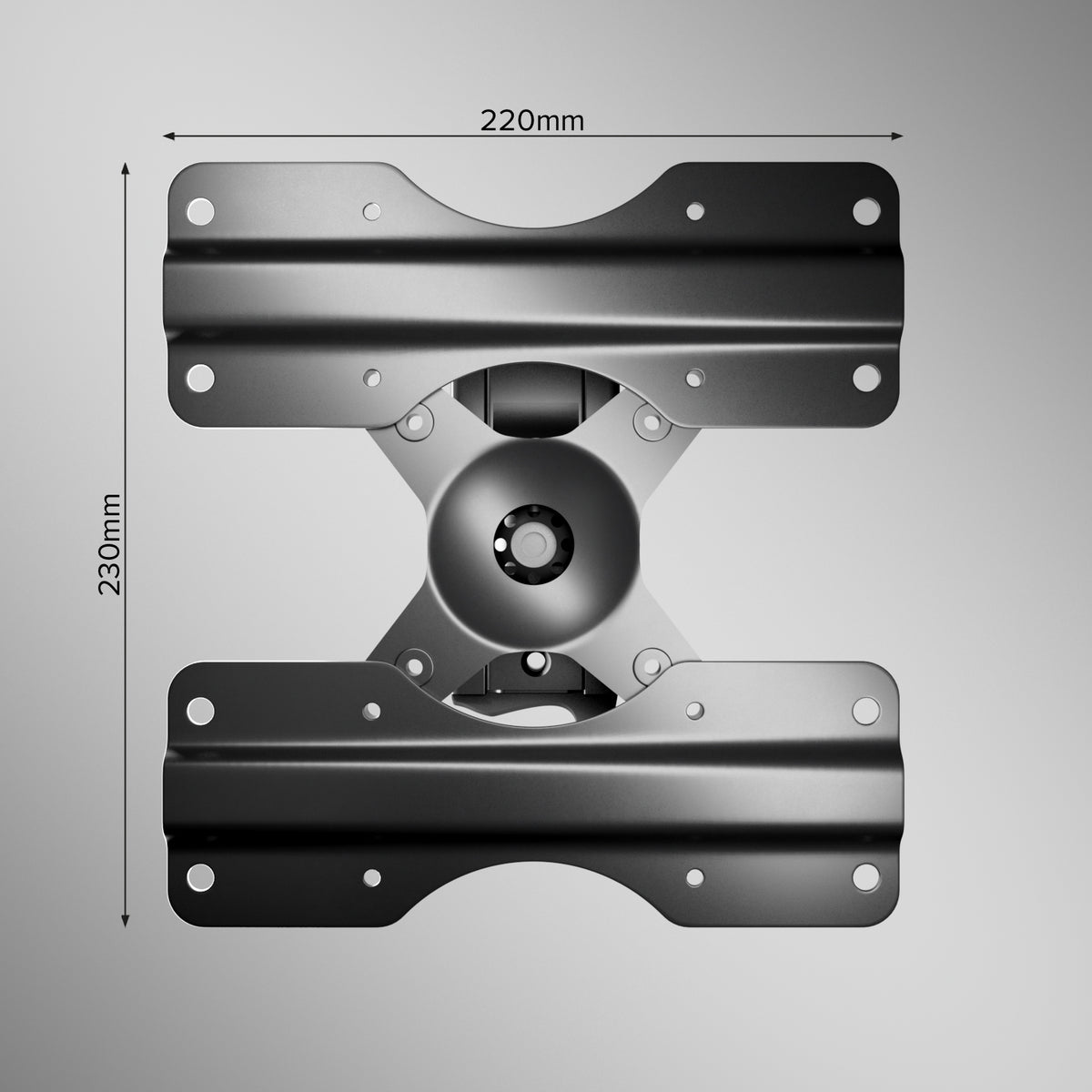 Support mural TV, TITAN, TILT, 43", 25kg, VESA 200x200