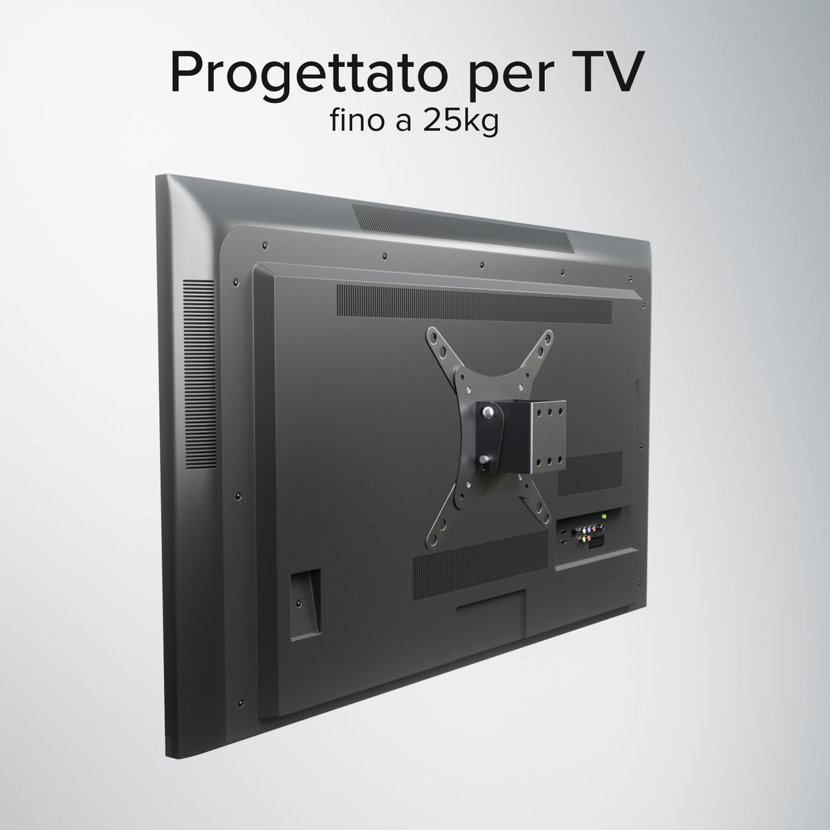 Supporto TV da parete, TILT, 43", 25kg, VESA 200x200