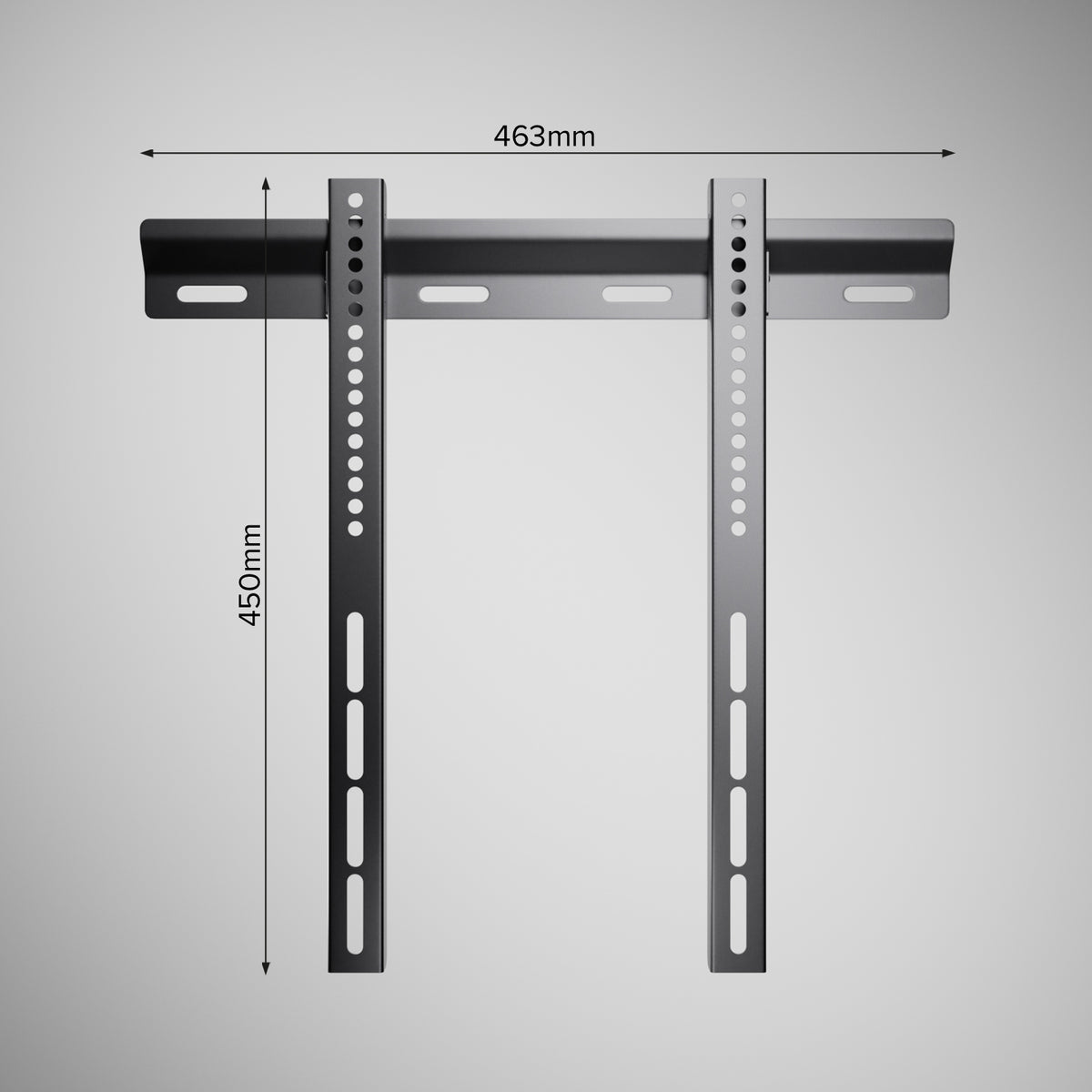 Supporto TV da parete, FIXED, 65", 45kg,VESA 400x400
