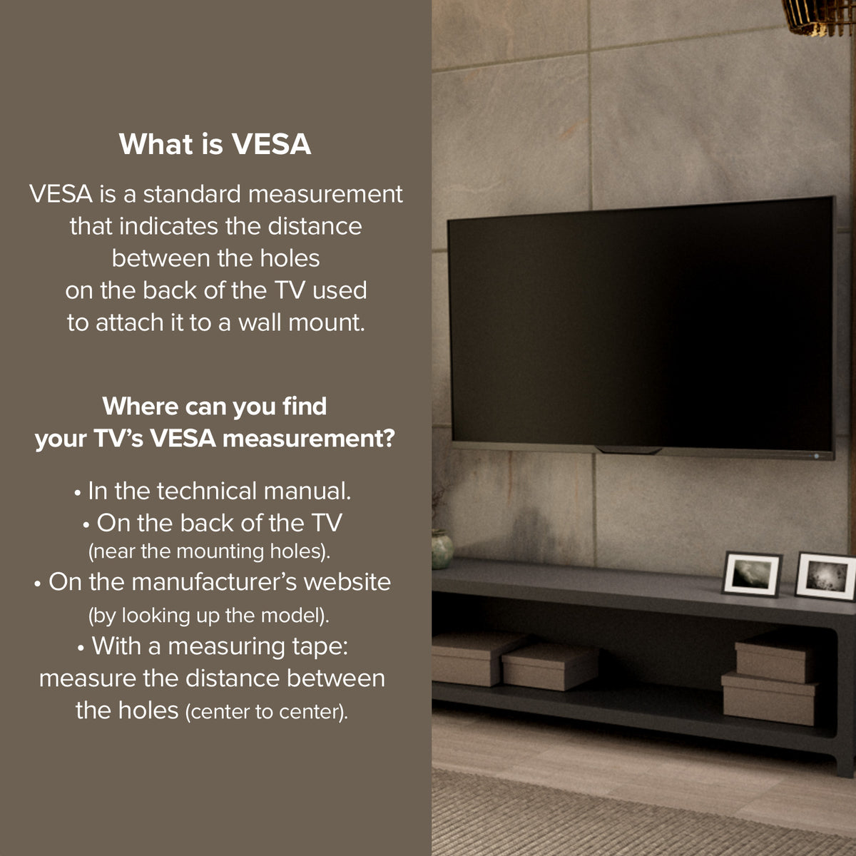 Supporto TV da parete, MOTION, 75", 45kg, VESA 400x400