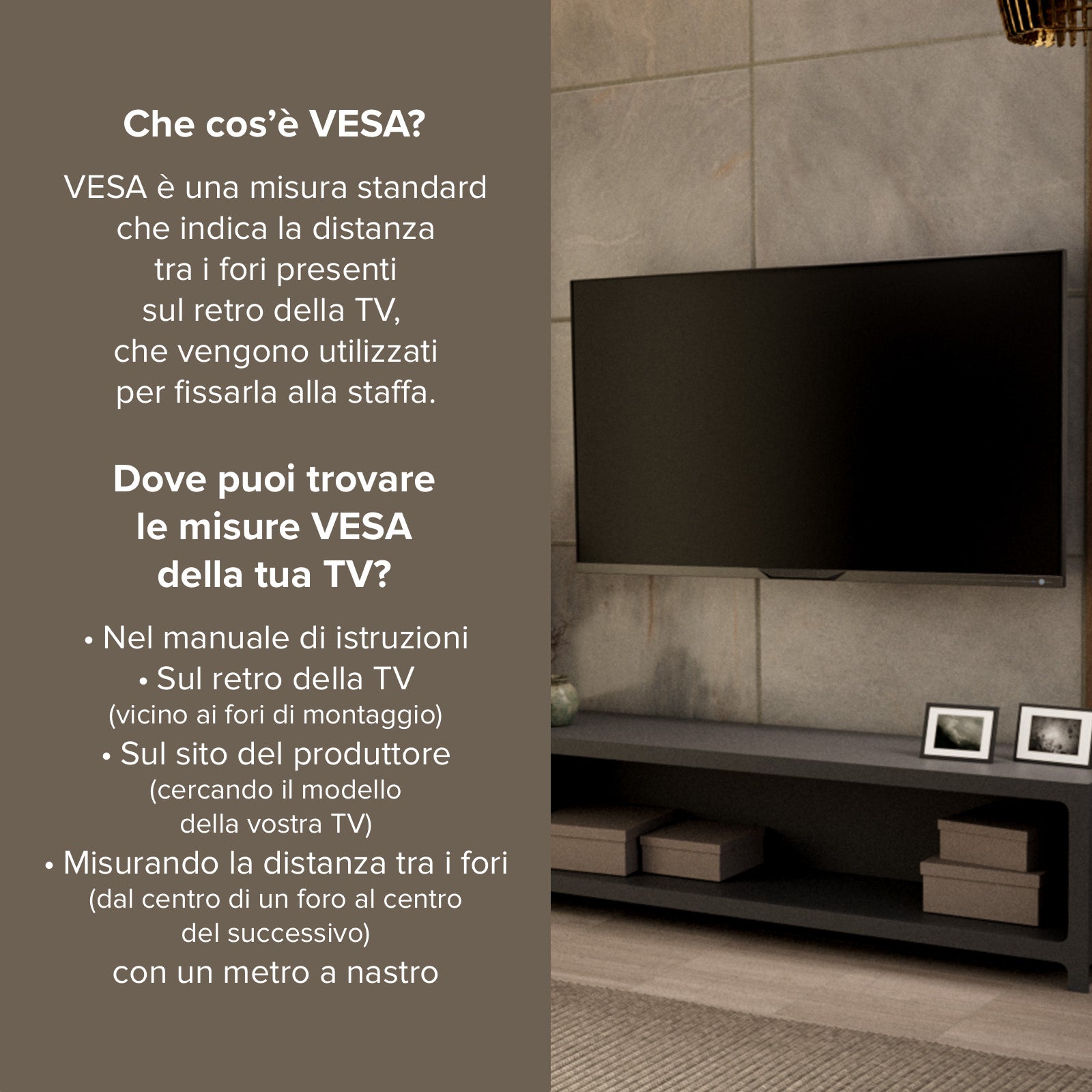 Supporto TV da parete, MOTION, 75", 45kg, VESA 400x400