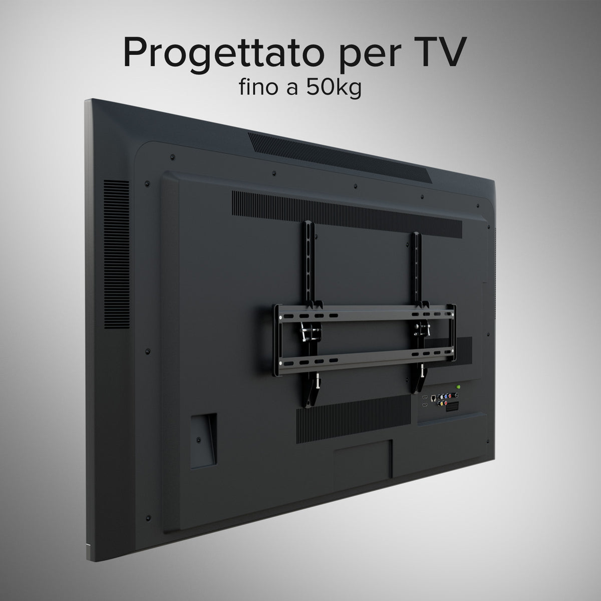 TV Wall Mount, TILT, 85", 50kg, VESA 600x400