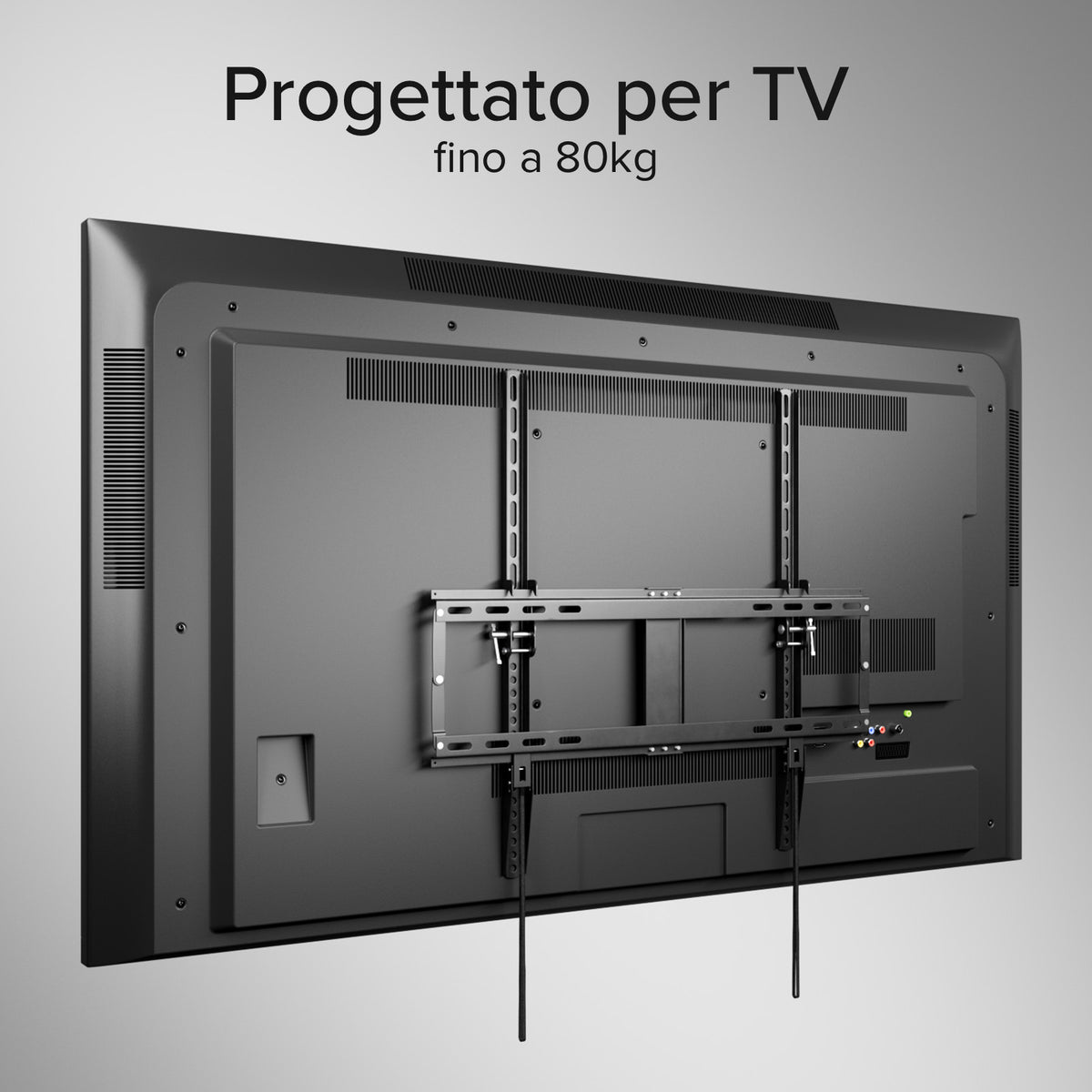 TITAN Support mural TV, TILT, 100", 80kg, VESA 600x600