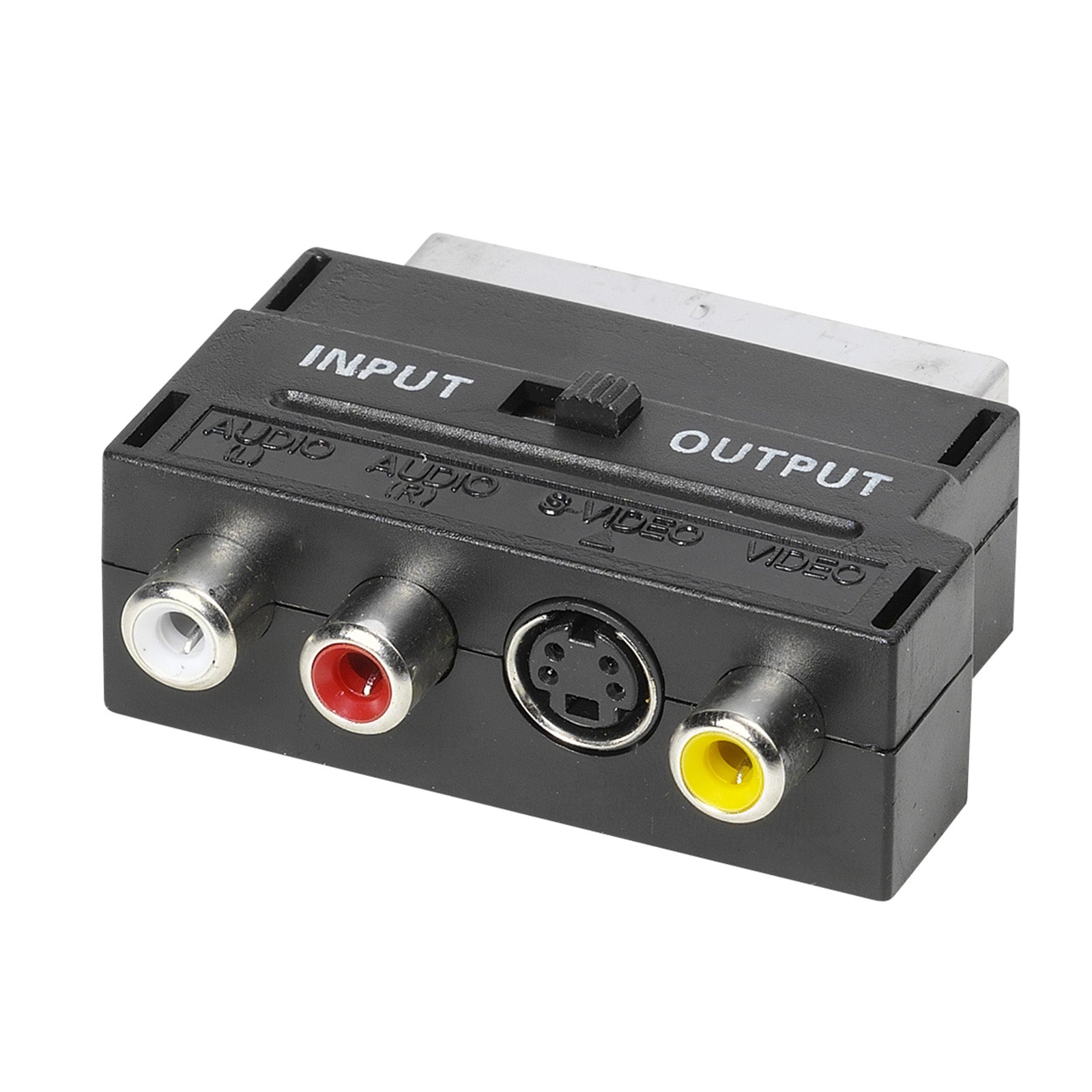 Adattatore Scart / 3 RCA + S-VHS
