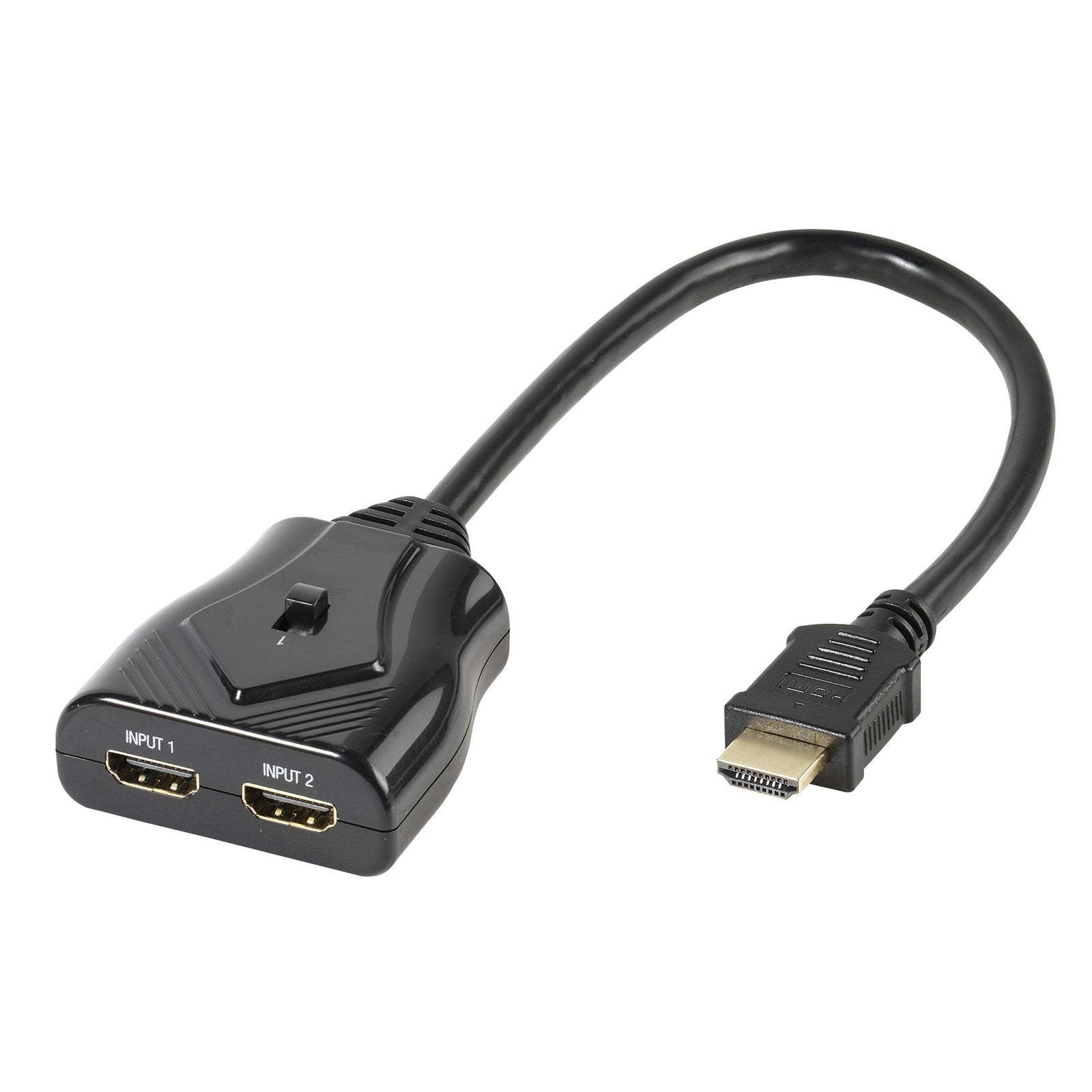 Selettore HDMI 2‑in‑1 manuale