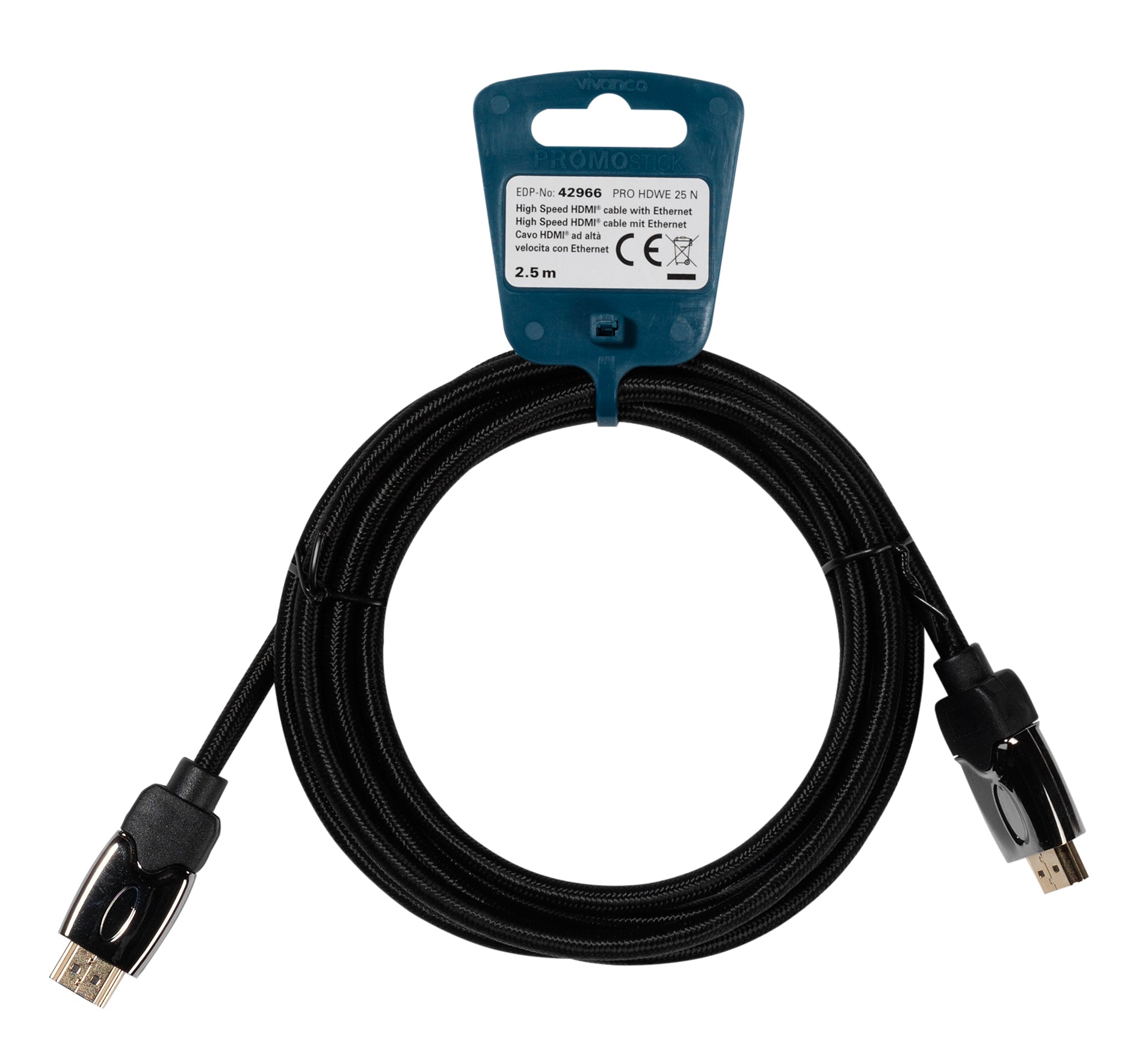 Cavo HDMI 2.0 placcato oro