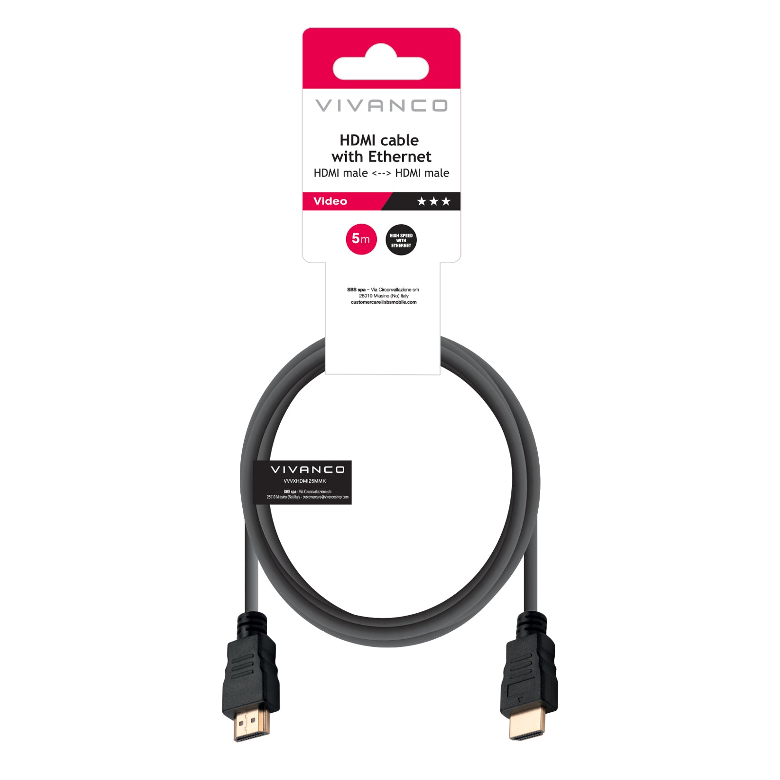 Cavo HDMI ad alta velocità con Ethernet